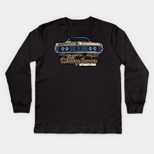 1969 Mercury Cougar XR7 Hardtop Coupe Kids Long Sleeve T-Shirt